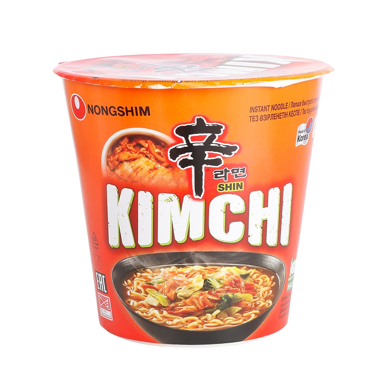 Shin Ramen Kimchi Instant Noodles (Review) Nongshim Shin Ramyun 신라면 김치 농심  Korean Food 🇰🇷 